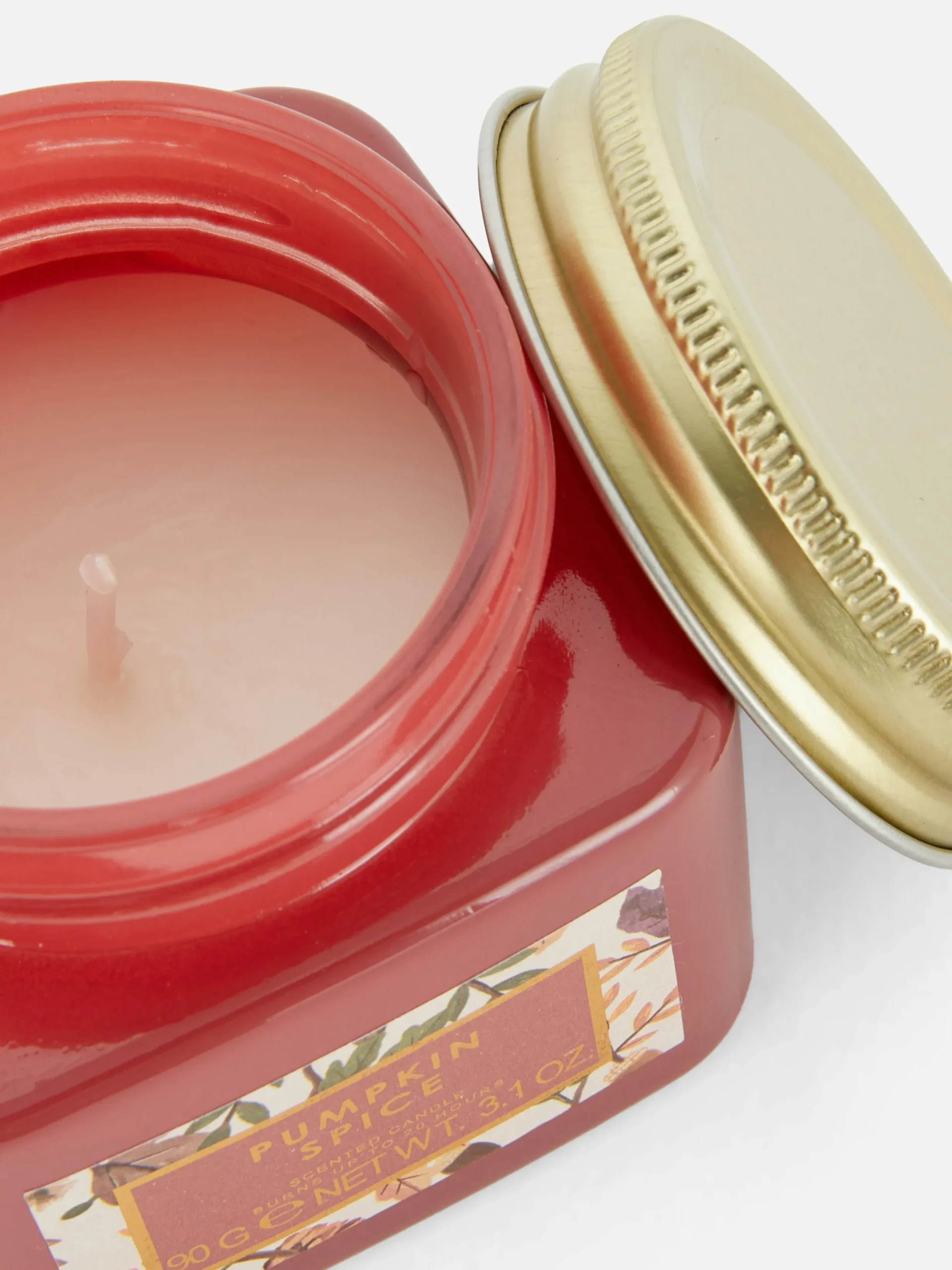 Parfums D'Ambiance|Primark Bougie Parfumée Dans Un Pot En Verre Orange