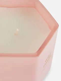 Parfums D'Ambiance|Primark Bougie Votive Hexagonale Parfumée Rose clair