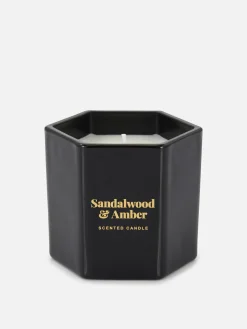 Parfums D'Ambiance|Primark Bougie Votive Hexagonale Parfumée Noir