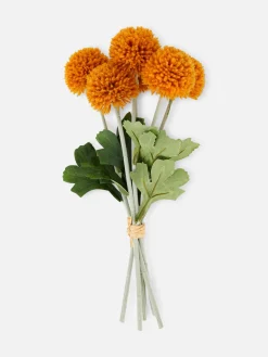 Plantes Et Fleurs Artificielles|Primark Bouquet De Fleurs Artificielles Orange