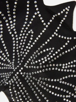 Soutiens-Gorge|Primark Brassière Papillon Ornée De Strass Noir