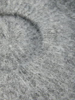 Chapeaux, Gants Et Écharpes|Primark Béret En Maille Côtelée Gris