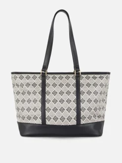 Sacs Et Porte-Monnaie|Primark Cabas à Monogramme Noir