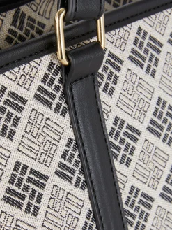 Sacs Et Porte-Monnaie|Primark Cabas à Monogramme Noir