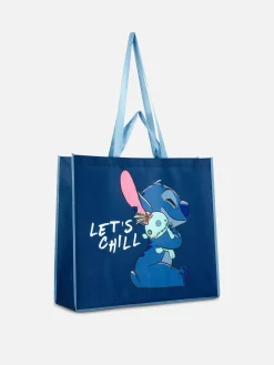 Sacs Et Porte-Monnaie|Primark Cabas Extra Large Disney Stitch Bleu marine