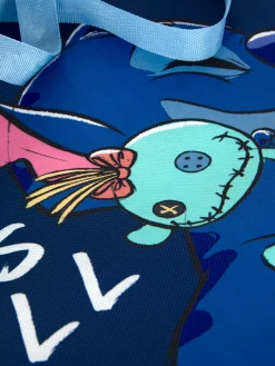 Sacs Et Porte-Monnaie|Primark Cabas Extra Large Disney Stitch Bleu marine