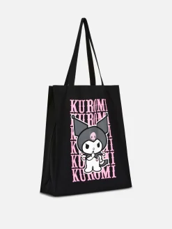 Accessoires Voyages|Primark Cabas Hello Kitty Kuromi Noir