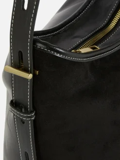 Sacs Et Porte-Monnaie|Primark Cabas Large En Suédine Noir