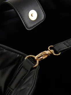 Sacs Et Porte-Monnaie|Primark Cabas Matelassé En Simili Cuir Noir