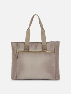 Sacs Et Porte-Monnaie|Primark Cabas Rembourré Taupe