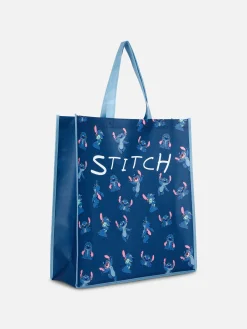 Sacs Et Porte-Monnaie|Primark Cabas Réutilisable Disney Stitch Bleu marine