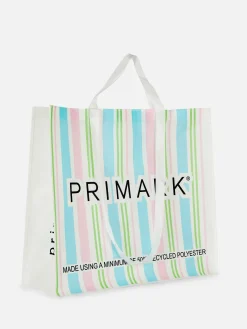 Sacs Et Porte-Monnaie|Primark Cabas XL à Imprimé Rayé Multicolore