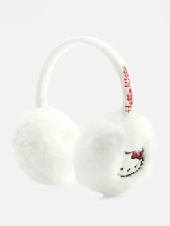 Chapeaux, Gants Et Écharpes|Primark Cache-oreilles Duveteux Hello Kitty Blanc