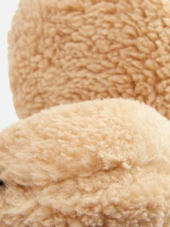 Chapeaux, Gants Et Écharpes|Primark Cache-oreilles Effet Mouton Retourné Rita Ora Beige