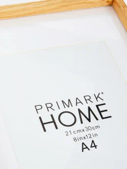 Cadres Et Décorations Murales|Primark Cadre Photo A4 Naturel