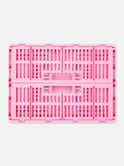 Boîtes Et Paniers|Primark Caisse De Rangement Pliable Rose clair