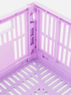 Boîtes Et Paniers|Primark Caisse De Rangement Pliable Lilas