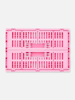 Boîtes Et Paniers|Primark Caisse De Rangement Pliable Rose clair
