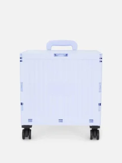 Boîtes Et Paniers|Primark Caisse Pliable à Roulettes Lilas