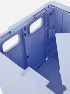 Boîtes Et Paniers|Primark Caisse Pliable à Roulettes Lilas