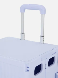 Boîtes Et Paniers|Primark Caisse Pliable à Roulettes Lilas