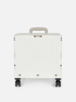 Boîtes Et Paniers|Primark Caisse Pliable à Roulettes Crème clair