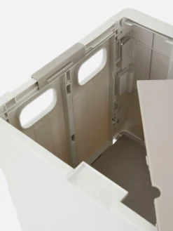 Boîtes Et Paniers|Primark Caisse Pliable à Roulettes Crème clair