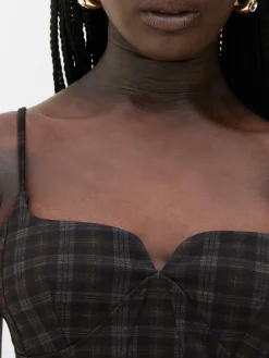 Hauts Et T-Shirts|Primark Caraco Court à Carreaux Rita Ora à Coordonner Multicolore