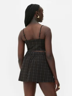 Hauts Et T-Shirts|Primark Caraco Court à Carreaux Rita Ora à Coordonner Multicolore