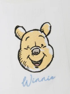 Hauts De Pyjama|Primark Caraco De Pyjama Côtelé Disney Winnie L'ourson Blanc