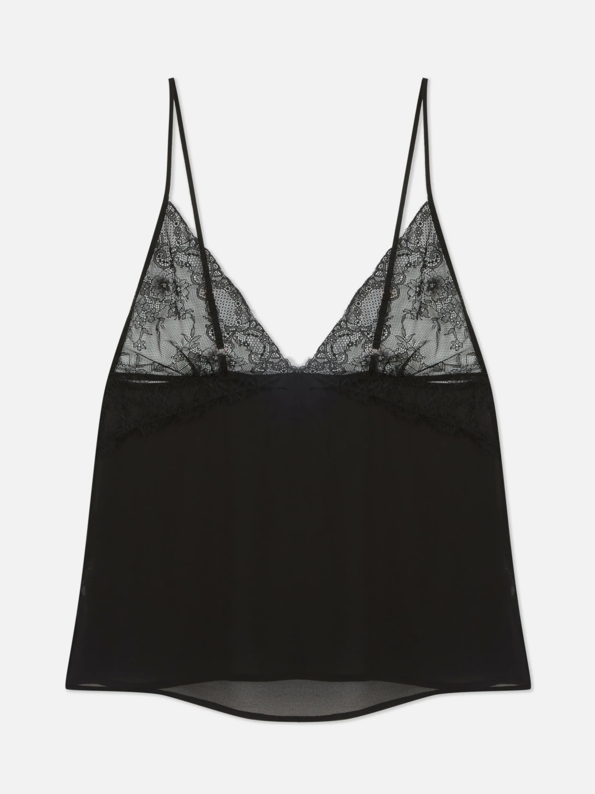 Hauts De Pyjama|Primark Caraco De Pyjama En Dentelle Et Maille Noir