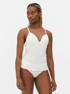 Sous-Vêtements Gainants|Primark Caraco Gainant à Bonnets Blanc