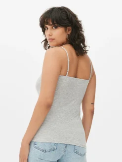 Hauts Et T-Shirts|Primark Caraco Stretch Gris chiné