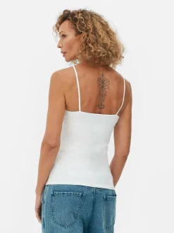 Hauts Et T-Shirts|Primark Caraco Stretch Blanc