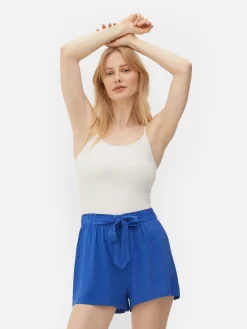 Hauts Et T-Shirts|Primark Caraco Stretch Blanc