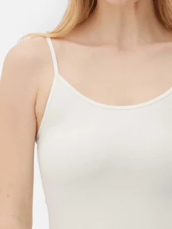 Hauts Et T-Shirts|Primark Caraco Stretch Blanc