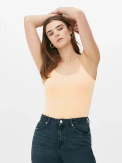 Hauts Et T-Shirts|Primark Caraco Stretch à Bretelles Réglables Nude