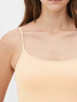 Hauts Et T-Shirts|Primark Caraco Stretch à Bretelles Réglables Nude