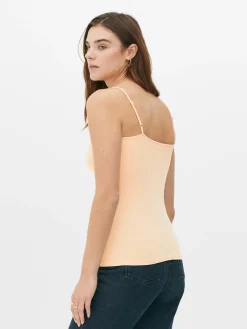 Hauts Et T-Shirts|Primark Caraco Stretch à Bretelles Réglables Nude