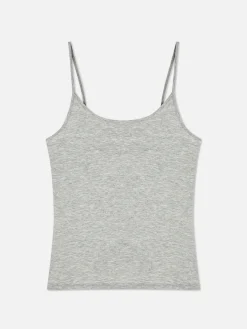 Hauts Et T-Shirts|Primark Caraco Stretch Décolleté Gris chiné
