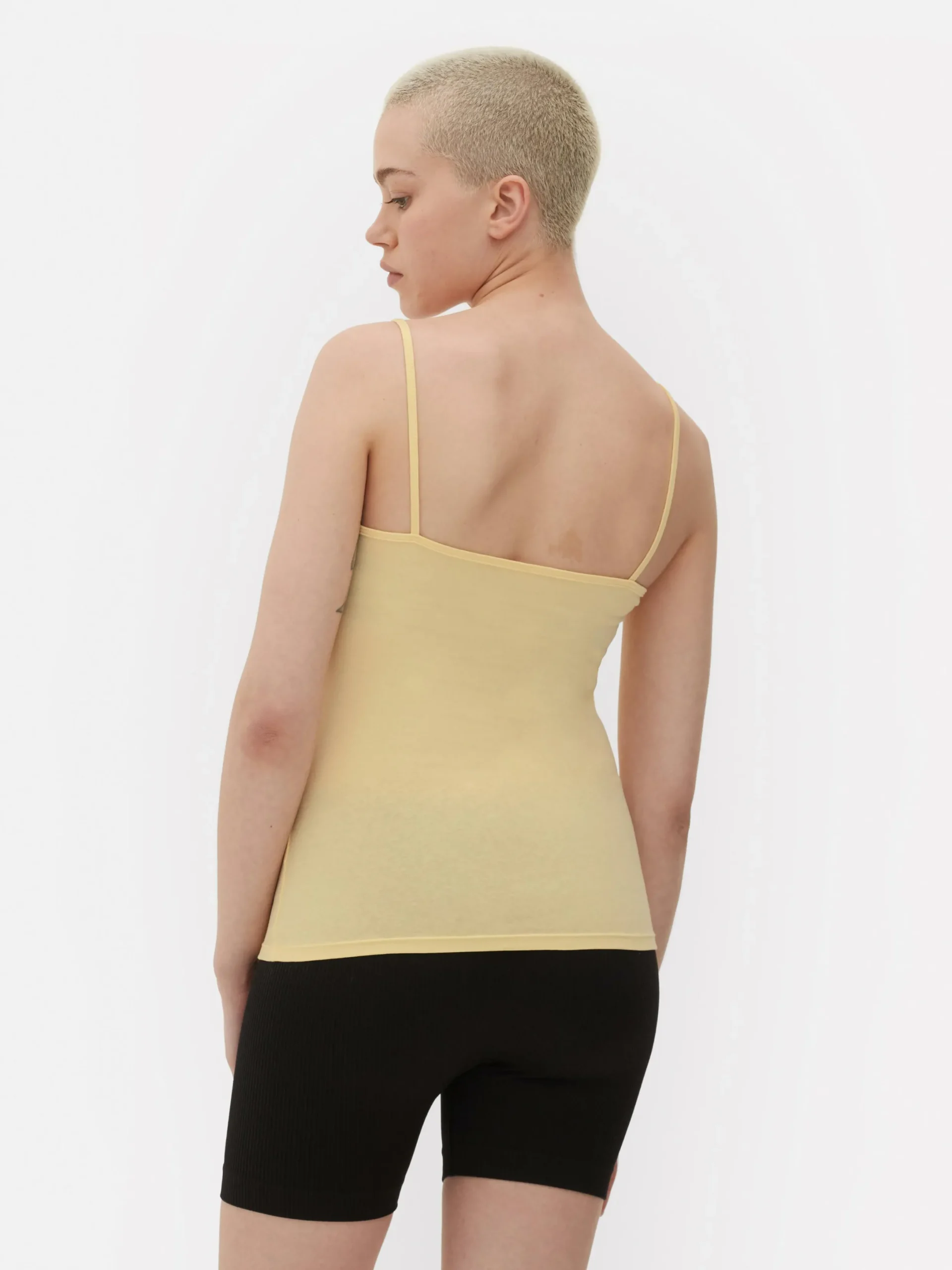 Hauts Et T-Shirts|Primark Caraco Stretch Essential Jaune