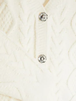 Pulls Et Gilets|Primark Cardigan En Maille Torsadée Écru