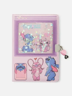Carnets|Primark Carnet A5 à Cadenas Disney Stitch Rose