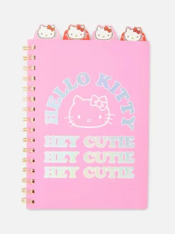 Carnets|Primark Carnet A5 à Onglets 50e Anniversaire Hello Kitty Rouge