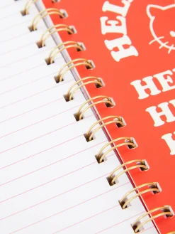 Carnets|Primark Carnet A5 à Onglets 50e Anniversaire Hello Kitty Rouge