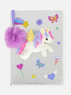 Carnets|Primark Carnet A5 à Paillettes Et Motif Licorne En Relief Multicolore