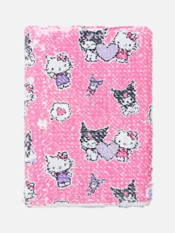 Carnets|Primark Carnet A5 à Sequins Réversibles Hello Kitty Et Kuromi Rouge