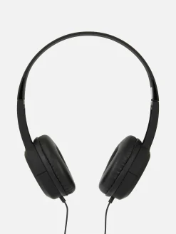 Casques Audio|Primark Casque Audio Filaire Avec Micro Noir
