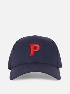 Chapeaux, Gants Et Écharpes|Primark Casquette à Initiale Brodée Rita Ora Bleu marine