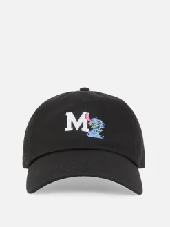 Chapeaux, Gants Et Écharpes|Primark Casquette De Baseball à Initiale Disney Lilo & Stitch Noir